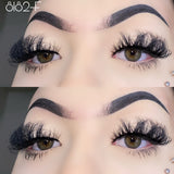 8182-F 20mm Mink Fluffy Russian Lashes