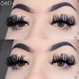 8447-F 20mm Mink Fluffy Russian Lashes