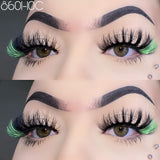 8601-10C Color Mink Lashes 20mm