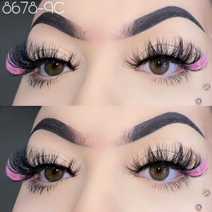 8678-9C  Color Mink Lashes 20mm