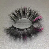 71A-62C Color Mink Lashes 25mm