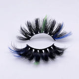 70A-103C  Color Mink Lashes 25mm