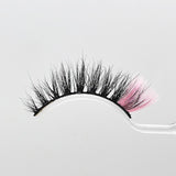 M493-9C  Color Mink Lashes 15mm