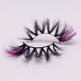 8A-6C Color Mink Lashes 25mm