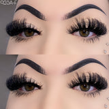 925A-F  25mm Mink Fluffy Russian Lashes