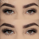 D1013   Vegan Half Lashes 12mm D Styles