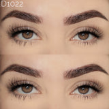 D1022  Vegan Half Lashes 12mm D Styles