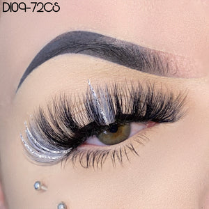 D109-72CS Glitter Vegan Lashes 20mm