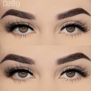 D289  Cat Eye Vegan Lashes 15mm D Styles