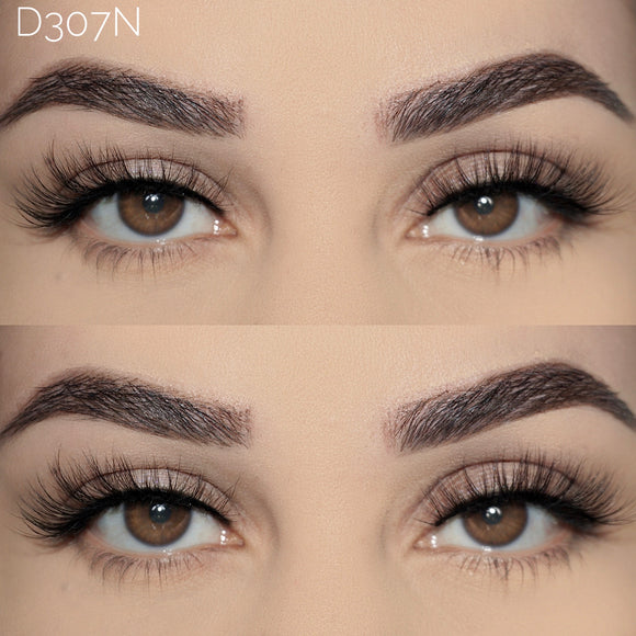 D307N Vegan Lashes 15mm D Styles