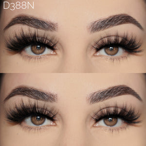 D388N Vegan Lashes 15mm D Styles