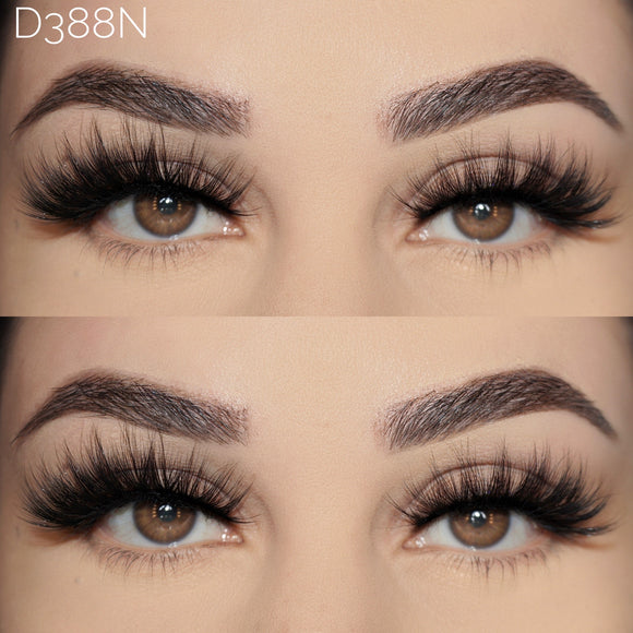 D388N Vegan Lashes 15mm D Styles