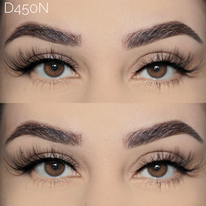 D450N Vegan Lashes 15mm D Styles