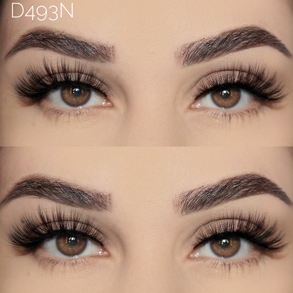 D493N Vegan Lashes 15mm D Styles