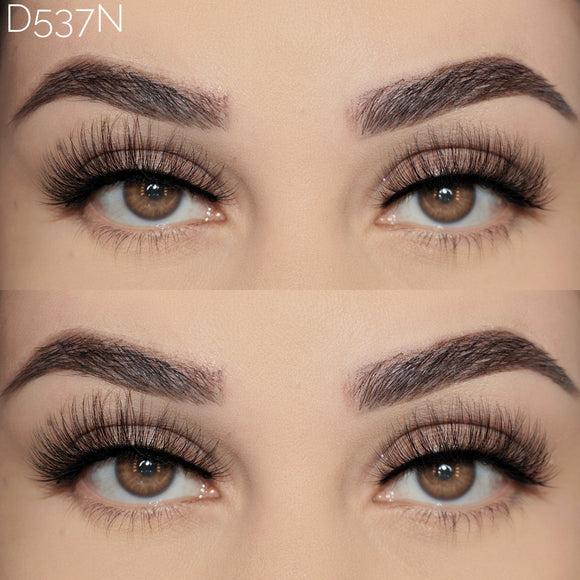 D537N  Vegan Lashes 15mm D Styles