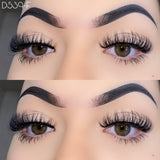 D539-F Fluffy Vegan Lashes 15mm D Styles