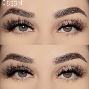 D539N Vegan Lashes 15mm D Styles