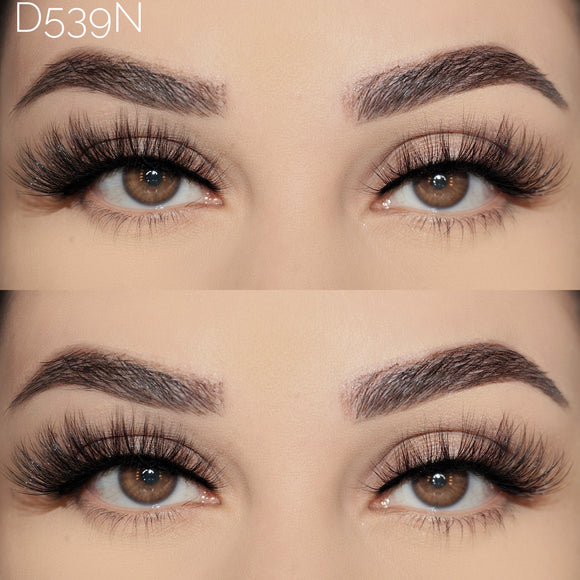 D539N Vegan Lashes 15mm D Styles