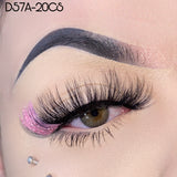 D57A-20CS Glitter Vegan Lashes 20mm