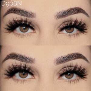 D908N Vegan Lashes 15mm D Styles