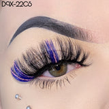 D9X-22CS Glitter Vegan Lashes 20mm