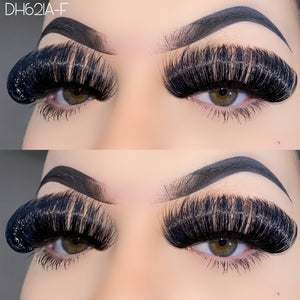 DH621A-F Fluffy Vegan Lashes 30mm DH Styles