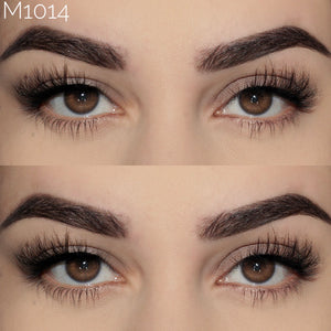 M1014  Mink Half Lashes 15mm M Styles