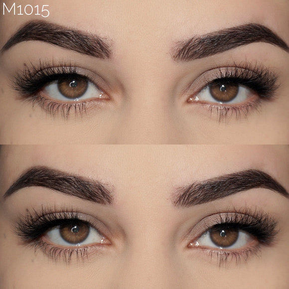 M1015  Mink Half Lashes 15mm M Styles