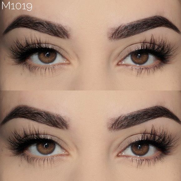 M1019  Mink Half Lashes 15mm M Styles