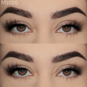 M1020  Mink Half Lashes 15mm M Styles