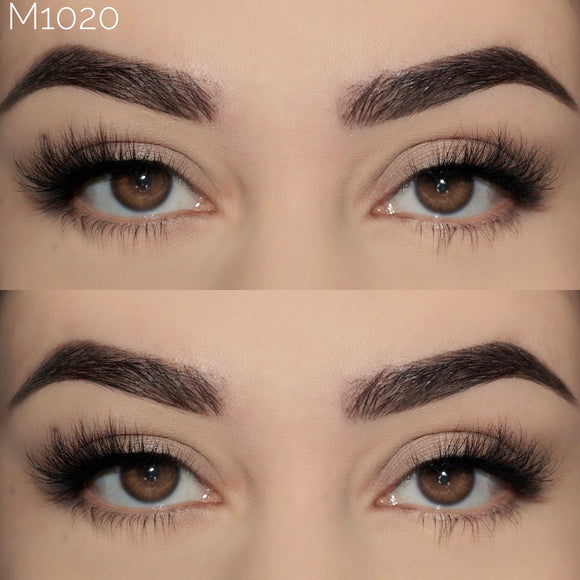 M1020  Mink Half Lashes 15mm M Styles