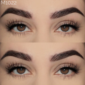 M1022  Mink Half Lashes 15mm M Styles