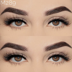 M289  Cat Eye Mink Lashes 15mm M Styles