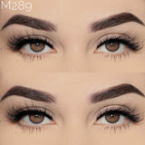 M289  Cat Eye Mink Lashes 15mm M Styles