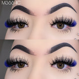 M388-11C  Color Mink Lashes 15mm