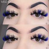 M815-112C  Color Mink Lashes 15mm