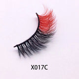 X017C Color Vegan Lashes 15mm