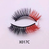 X017C Color Vegan Lashes 15mm