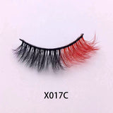 X017C Color Vegan Lashes 15mm