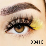 X041C Color Vegan Lashes 15mm