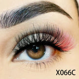 X066C Color Vegan Lashes 15mm