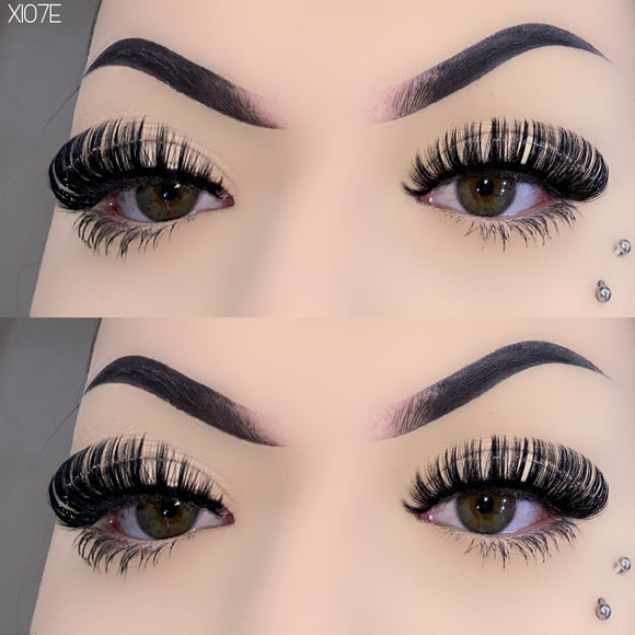 X107E  Vegan Russian Lashes