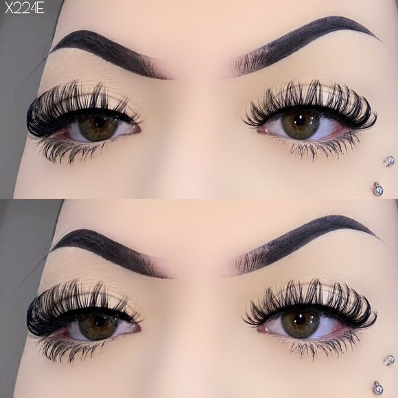 X224E  Vegan Russian Lashes