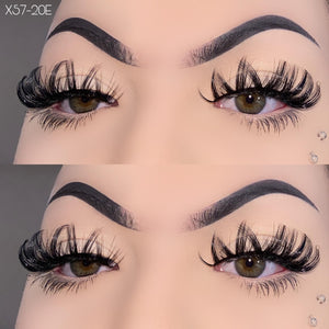 X57-20E 20mm Vegan Russian Lashes