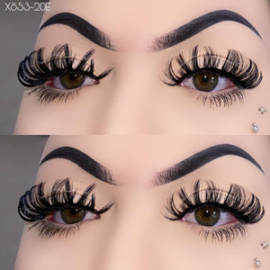 X853-20E 20mm Vegan Russian Lashes