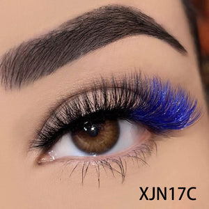 XJN17C Color Vegan Lashes 15mm