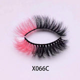 X066C Color Vegan Lashes 15mm