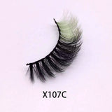 X107C Color Vegan Lashes 15mm