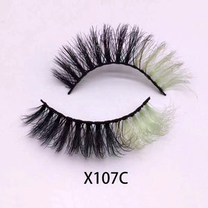 X107C Color Vegan Lashes 15mm