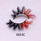 X653C Color Vegan Lashes 15mm